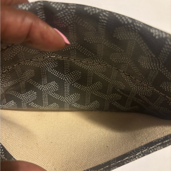 Goyard Gray and Black Clutch - Picture 5 of 6